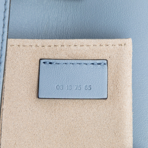 Pre-Loved Chloé Small Suede and Calfskin Faye Crossbody - Picture 6 of 7